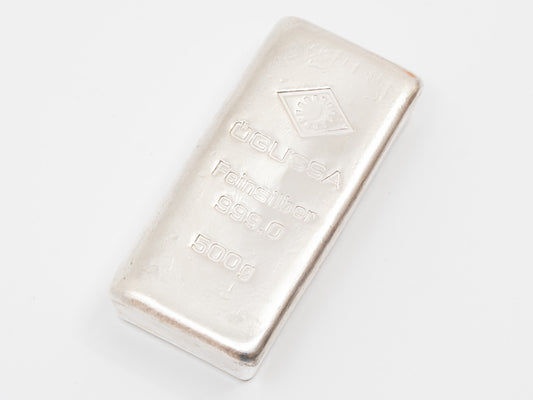 Stříbrný investiční slitek 500 g